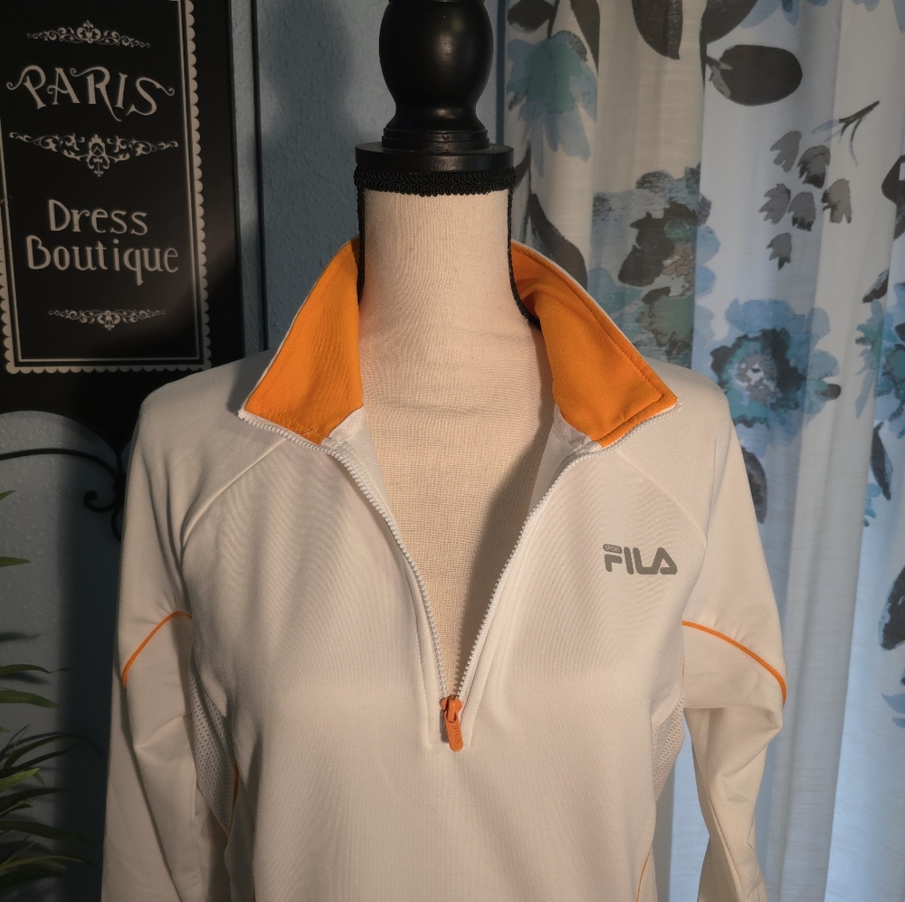 Fila Sport Performance 1/4 Zip Pullover Jacket.